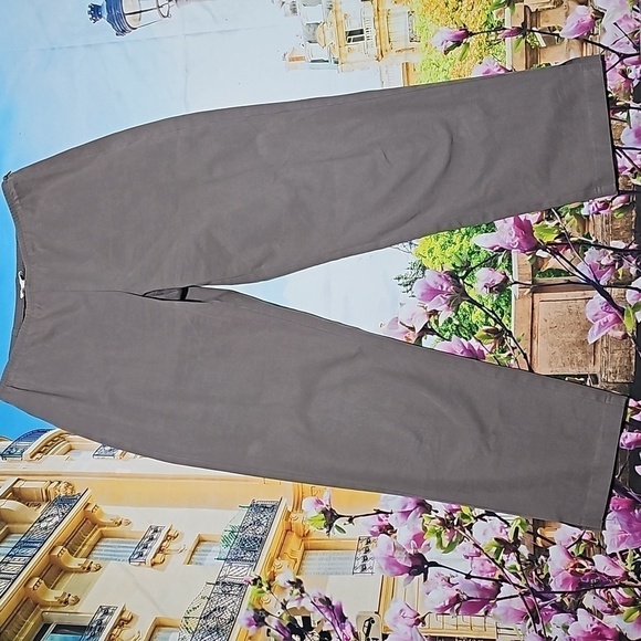 Eileen Fisher Tan Pants Side Zippered Size Small - Picture 3 of 7